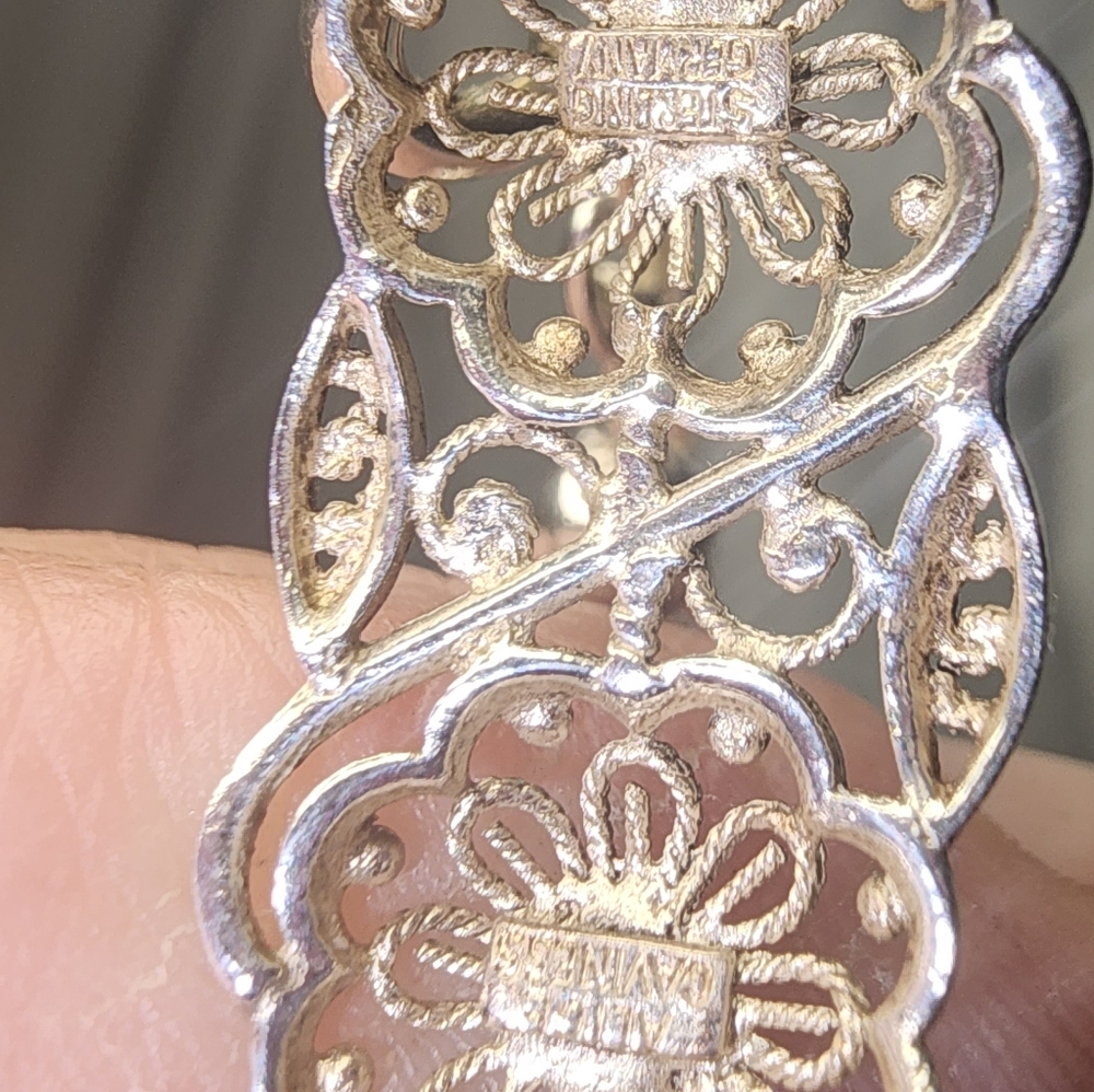 Vintage Alice Caviness, Signed Sterling Germany - Picture 7 of 9